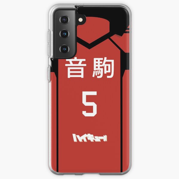 HAIKYUU !! ÉTUI POUR TÉLÉPHONE EN JERSEY KENMA KOZUME NEKOMA ANIME SAMSUNG GALAXY + IPHONE Coque souple Samsung Galaxy