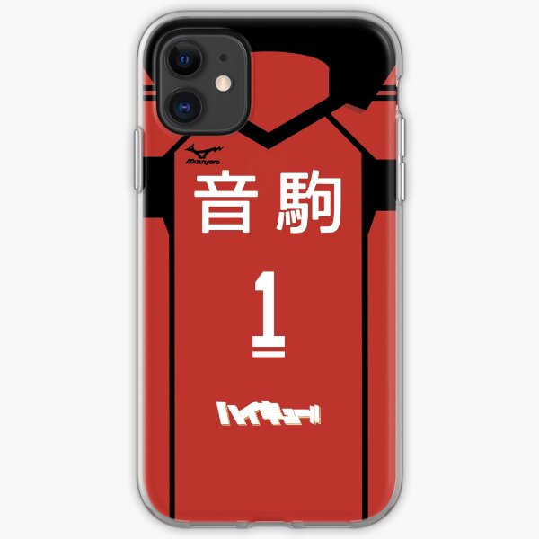 HAIKYUU!! KUROO TETSURO JERSEY PHONE CASE NEKOMA ANIME SAMSUNG GALAXY + IPHONE iPhone Soft Case