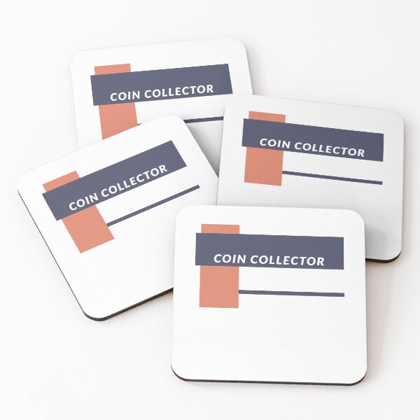 Item preview, Coin collecting Collector Numismatic Numismatist Gift designed and sold by TastefulTees.