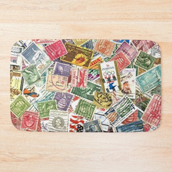 Item preview, Postage Stamp Collection Collage designed and sold by DigitalEffects.