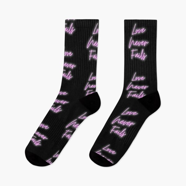 Item preview, Love Never Fails Pink Neon Lights designed and sold by BhARTi Taylor.