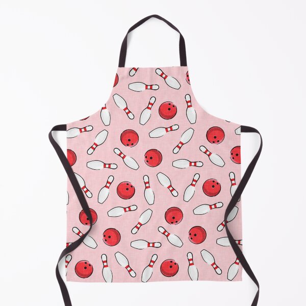 Item preview, bowling - bowling pins and bowling balls - pink designed and sold by littlearrow.