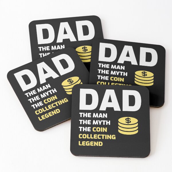 Item preview, Coin collecting Collector Numismatic Numismatist Dad Gift designed and sold by TastefulTees.