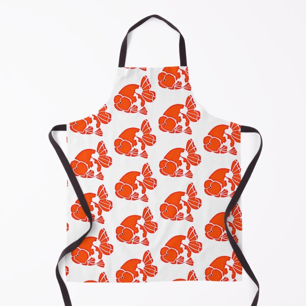 Item preview, Ranchu Red and White SVR Goldfish Logo designed and sold by Nosnah.