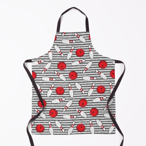 Item preview, bowling - bowling pins and bowling balls - stripes designed and sold by littlearrow.
