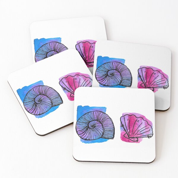 Item preview, Seashells Set designed and sold by ohmyguacamole.