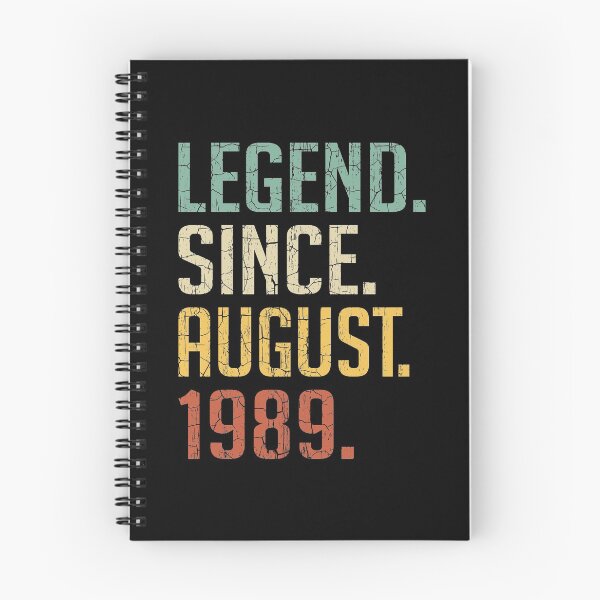 Item preview, Legend Since August 1989 31st Birthday Gift 31 Years Old Vintage August 1989 designed and sold by Takatv.