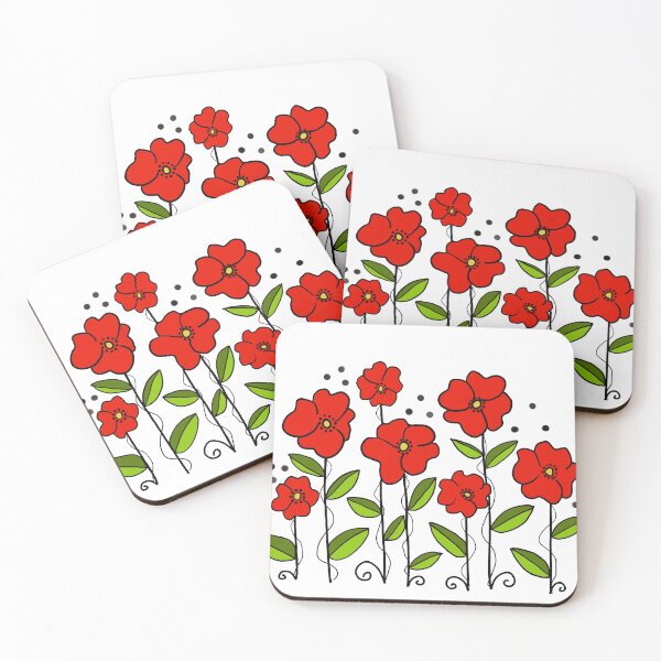 Item preview, Red Poppies designed and sold by Norma Linda Ventura.