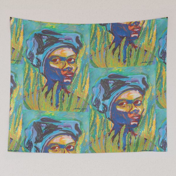 Item preview, Niyah Modern Art Portrait  designed and sold by SandraDeandaART.