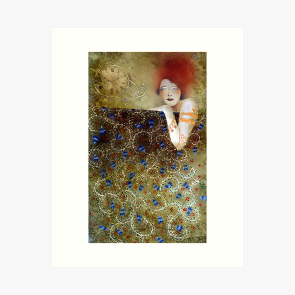 Time roots Art Print