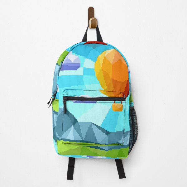 Item preview, Pixelated Prismatic Glass Hot Air Balloon designed and sold by HopeDetour.