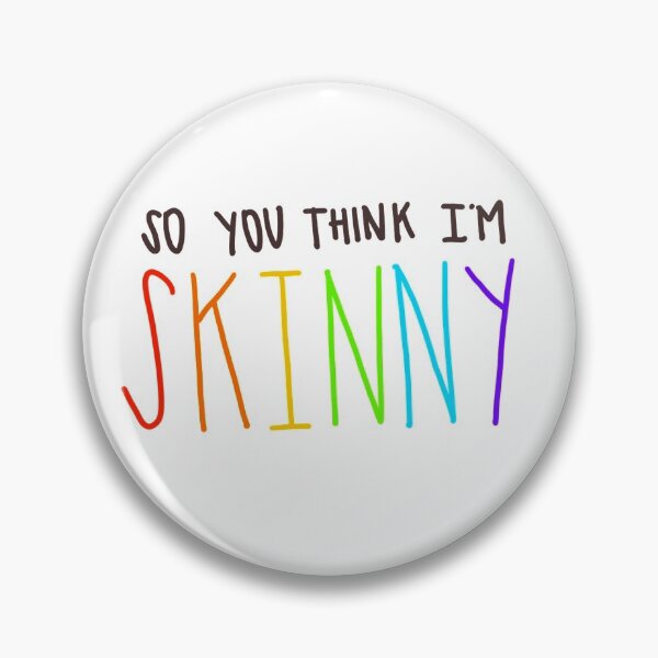 Item preview, So you think I’m skinny designed and sold by MorganicCoffey.