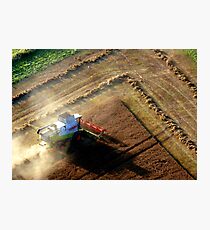 Harvest Time in England Photographic Print