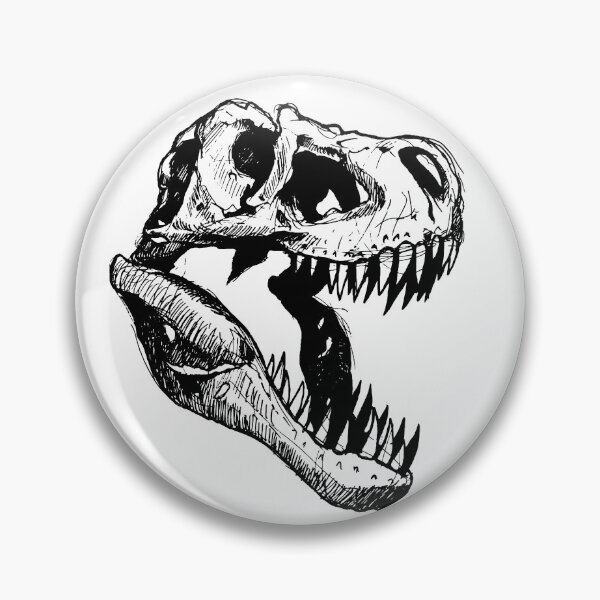 Item preview, T. Rex Skull Print designed and sold by allisonhuey.