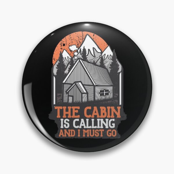 Item preview, The Cabin Is Calling And I Must Go Retro Sunset Outdoors Gear designed and sold by DynamicDesign.