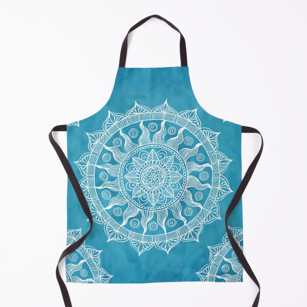 Item preview, Blue Boho Chic Mandala designed and sold by Julie Erin Designs.