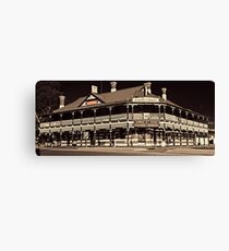 Coolamon Hotel, Rural Watering Hole Canvas Print