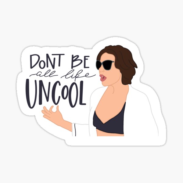Uncool Sticker
