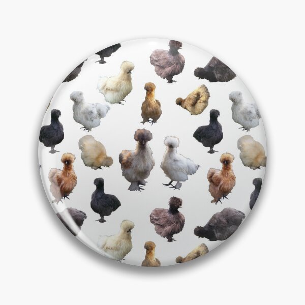 Item preview, Silkie Bantams on White designed and sold by StandoutSilkies.