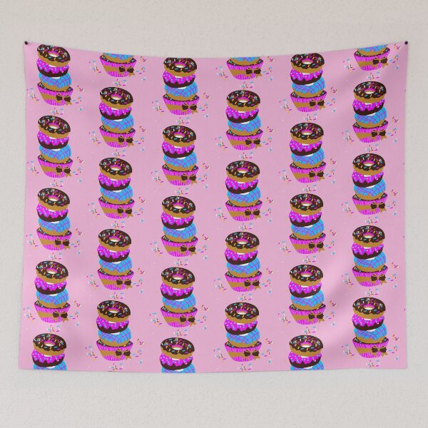 Item preview, Funny Donut Masks Patterns designed and sold by Bettylop.