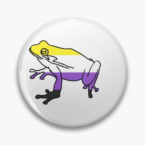 Item preview, Non Binary Frog designed and sold by Kaytmars.