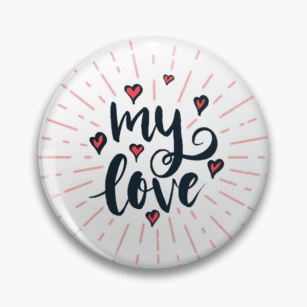 Item preview, My love with hearts lettering. designed and sold by ShutterKapan.