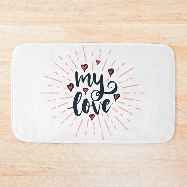 Item preview, My love with hearts lettering. designed and sold by ShutterKapan.