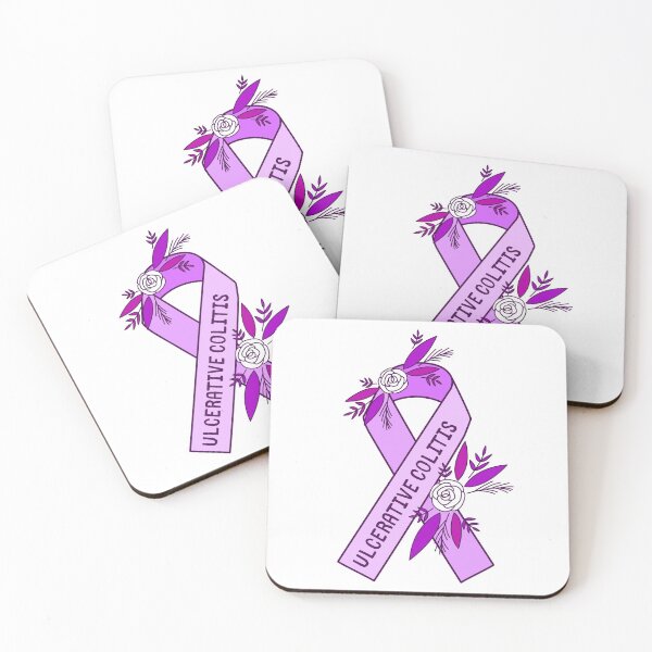 Item preview, Ulcerative Colitis Awareness Purple Ribbon designed and sold by lozo828.