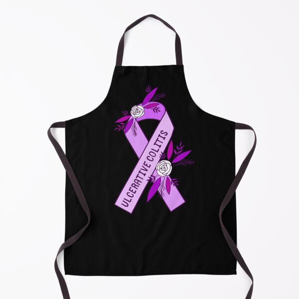 Item preview, Ulcerative Colitis Awareness Purple Ribbon designed and sold by lozo828.
