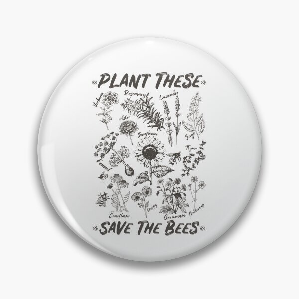 Item preview, Plant These Save The Bees Beekeeper Flowers Bee Lover Gear designed and sold by DynamicDesign.
