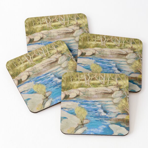 Item preview, The Cascades on the Coliban River at Metcalfe, Victoria designed and sold by Dai Wynn Fine Art.