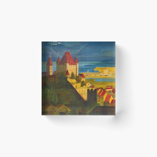 Item preview, Strandbad Thun designed and sold by stickart-marek.
