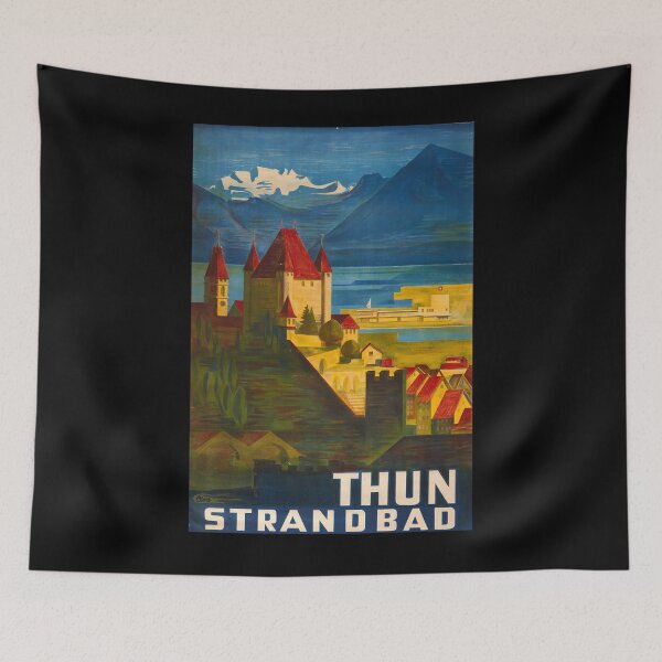 Item preview, Strandbad Thun designed and sold by stickart-marek.