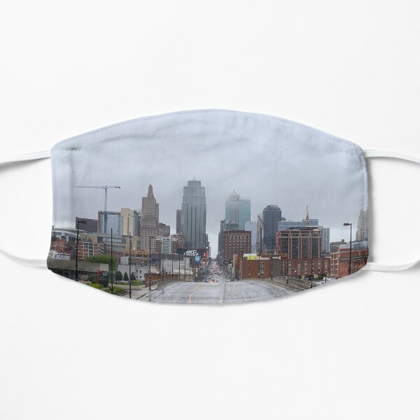 Misty Morning in Kansas City Mask