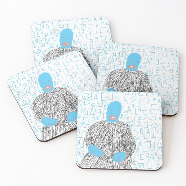 Item preview, EARL SWEATSHIRT of ODD FUTURE with a light blue hue designed and sold by jedeyerosenberg.