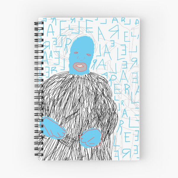 Item preview, EARL SWEATSHIRT of ODD FUTURE with a light blue hue designed and sold by jedeyerosenberg.