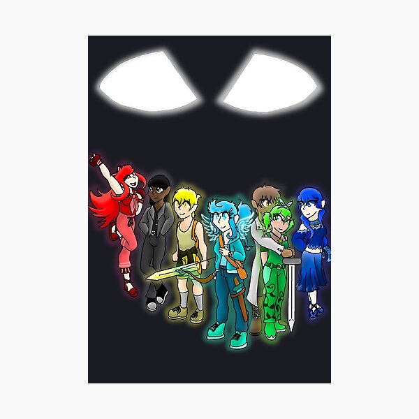 Wandbilder Herobrine Minecraft Redbubble