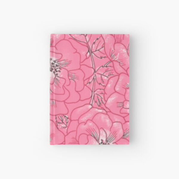PATTERN ROSE Hardcover Journal