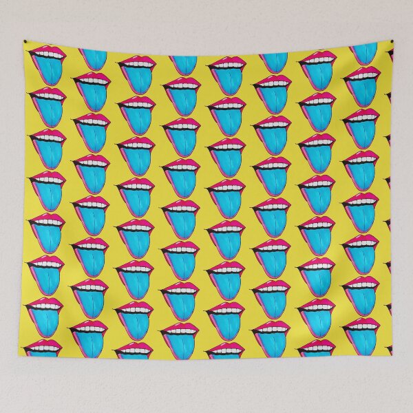 Item preview, Blue Tongue Out designed and sold by ArtbyLeahAlexis.