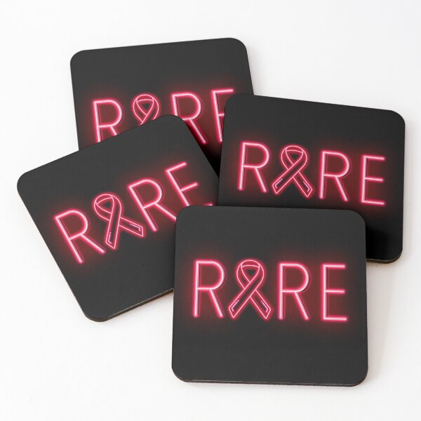 Item preview, Red RARE Neon Awareness Ribbon designed and sold by Elle Hazlett.