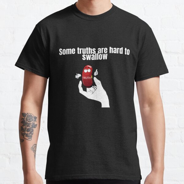 Rote Pille Sammlung Classic T-Shirt