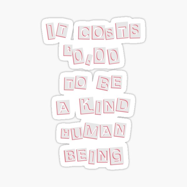 Item preview, no money to be kind designed and sold by chaney tipton.