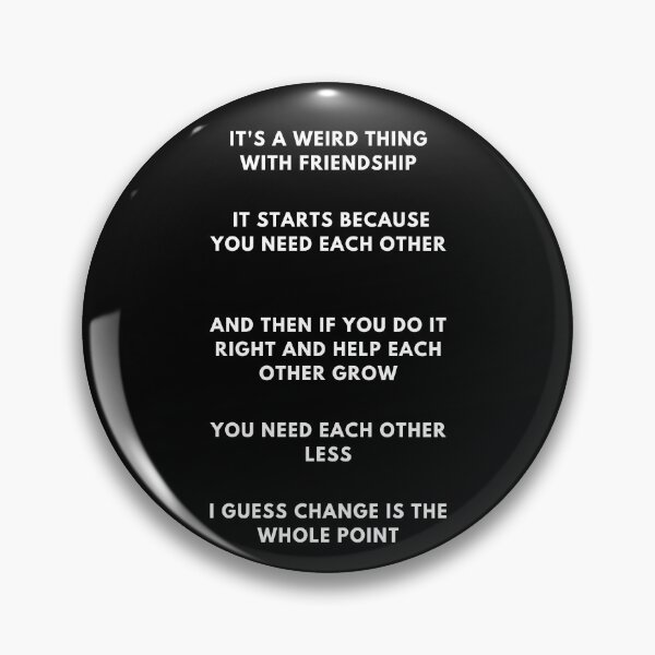 Item preview, its a weird thing with friendship - legends of tomorrow quote designed and sold by LoseL.
