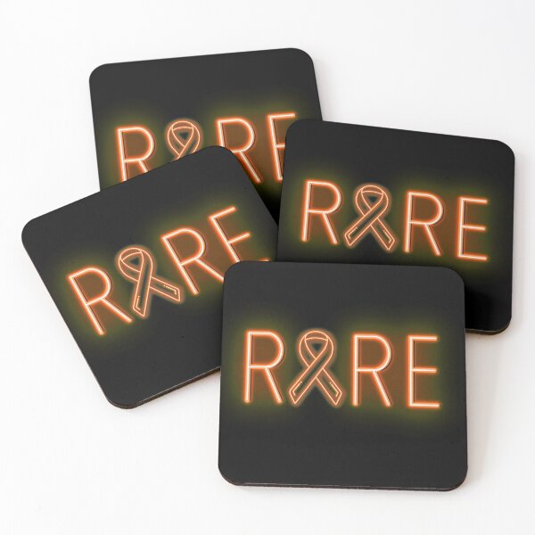 Item preview, Orange RARE Neon Awareness Ribbon designed and sold by Elle  Hazlett.