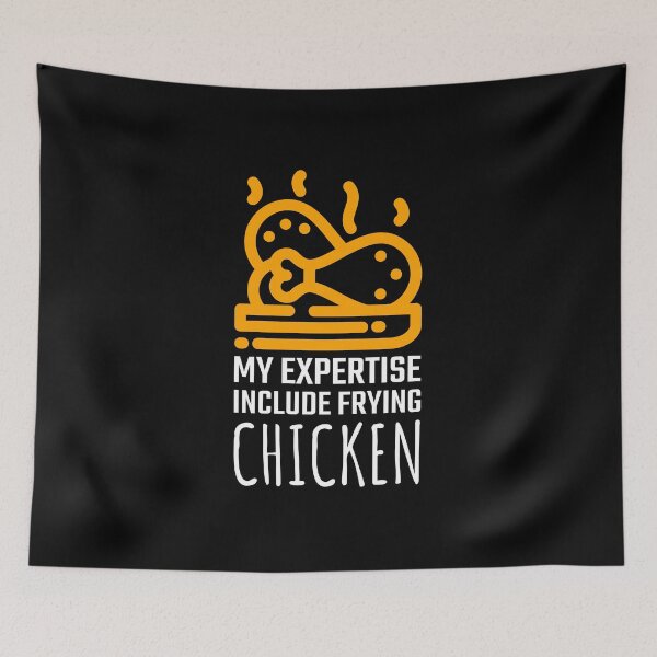 Item preview, plate of hot fried chicken for home kitchen designed and sold by javes93.