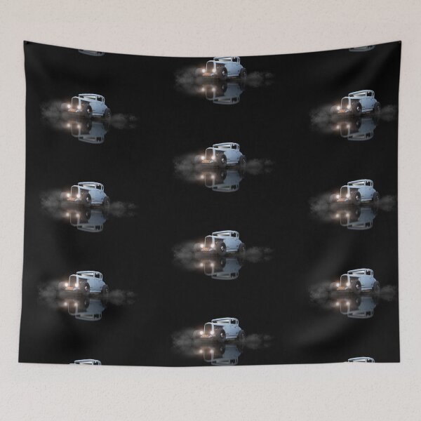 Item preview, 1930 Light Blue Ford Model A 5 Window Coupe for Black Background designed and sold by lensesandwheels.
