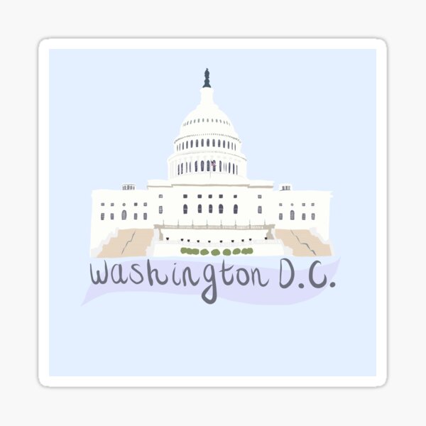 Item preview, Washington D.C. Capitol Building Print  designed and sold by Alli ML.