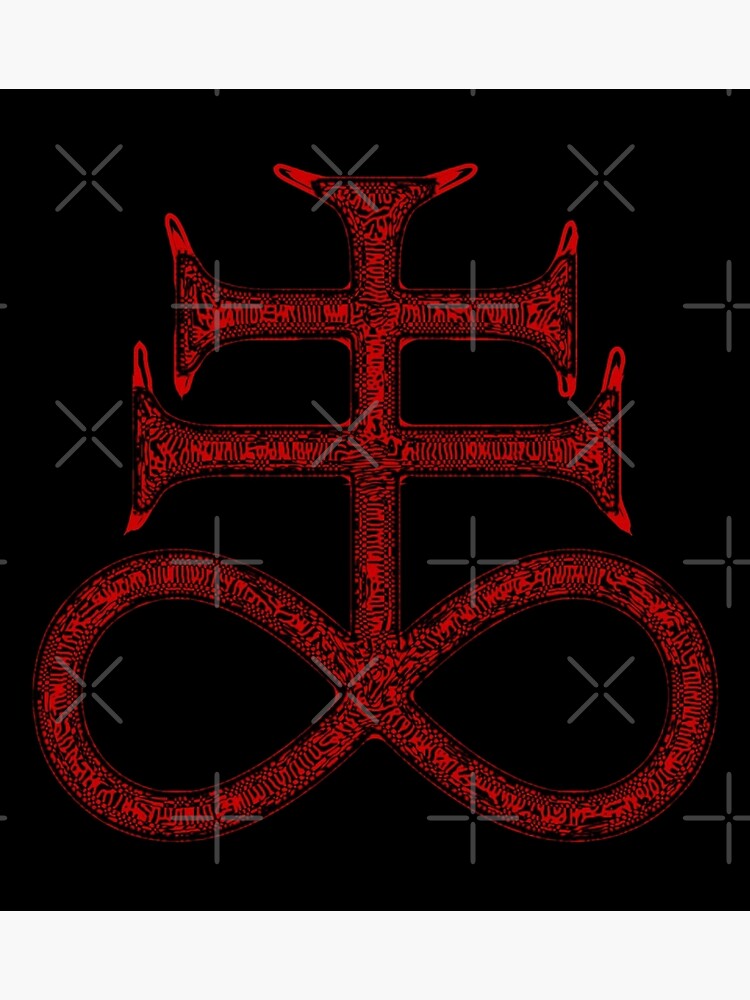 Sulfur - Brimstone - Leviathan Cross - Satanic Cross Socks for