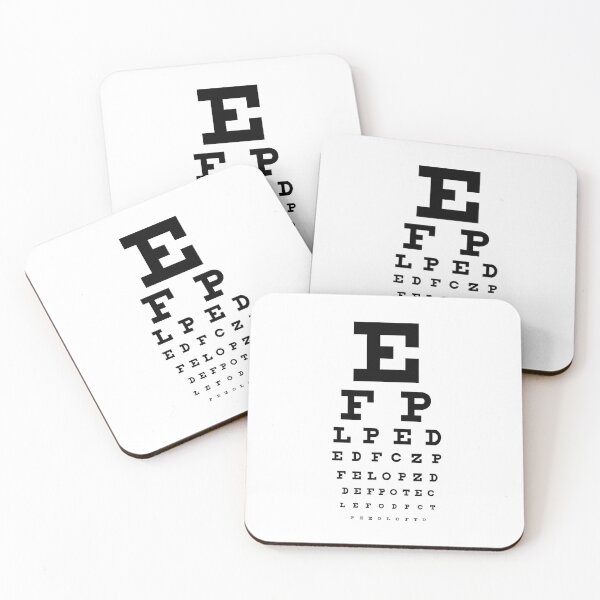 Item preview, Eye test chart  designed and sold by MaeleaTan.