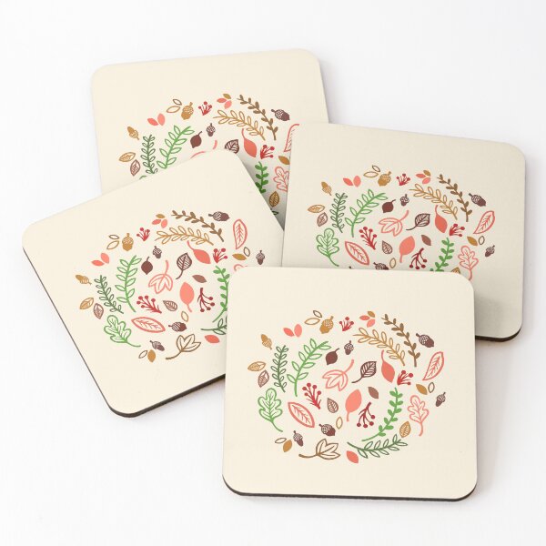 Item preview, Fall Leaves and Vines designed and sold by Christina Wannachaiwong.